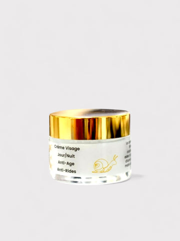 Crème Visage Régénérante à la Bave d’Escargot – Un trésor précieux de la nature (50 mL)